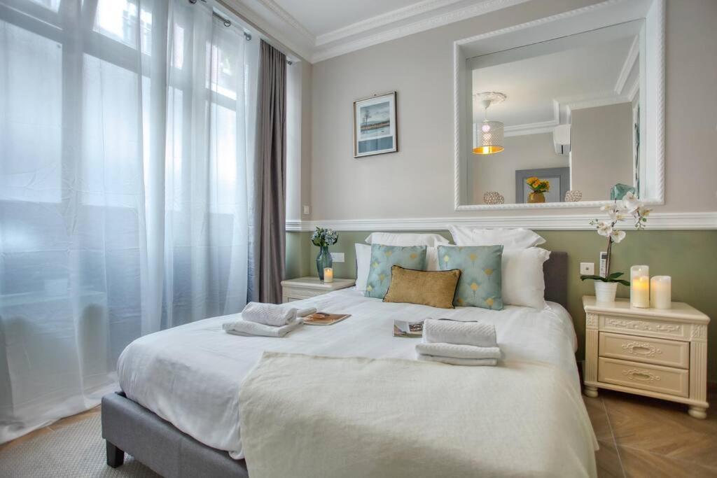 Charming Apart New 2 Bedrooms With Aircon París Exterior foto
